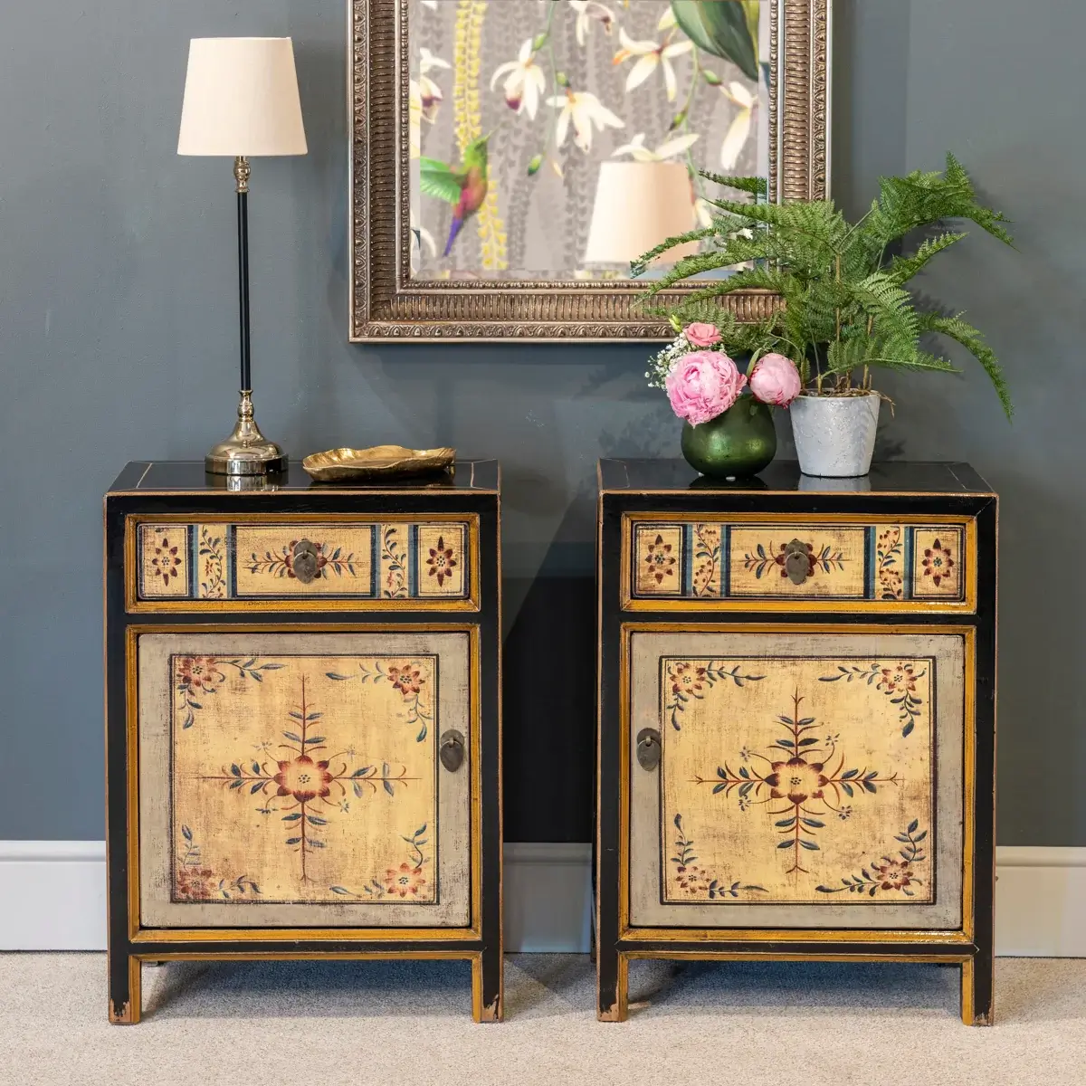 CAI Chinese Bedside Cabinets
