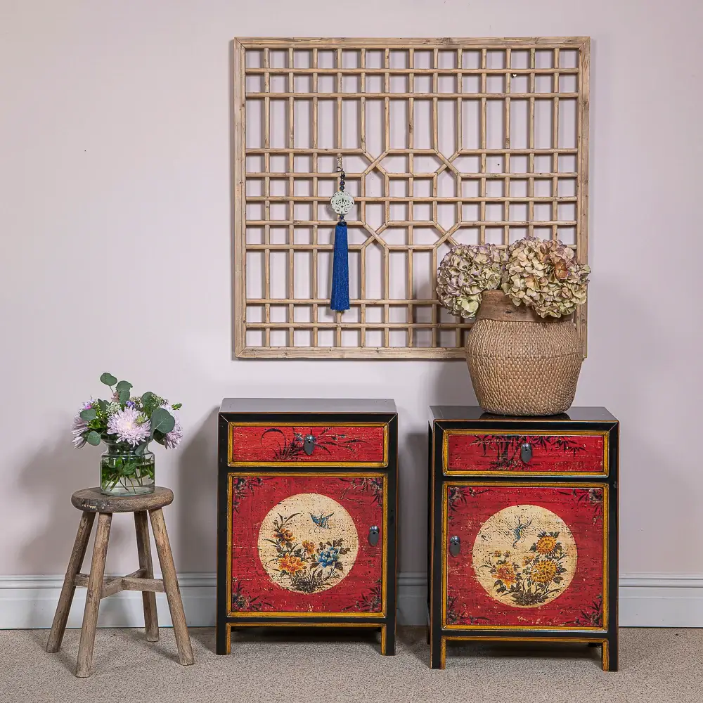 DALI Chinese Bedside Cabinets