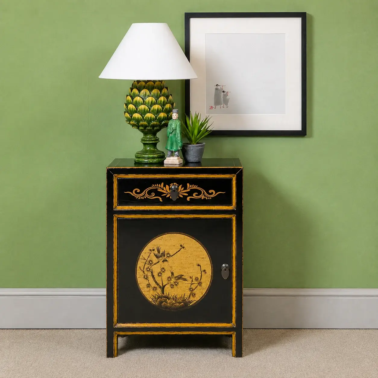 SUKHI Chinese Bedside Cabinet