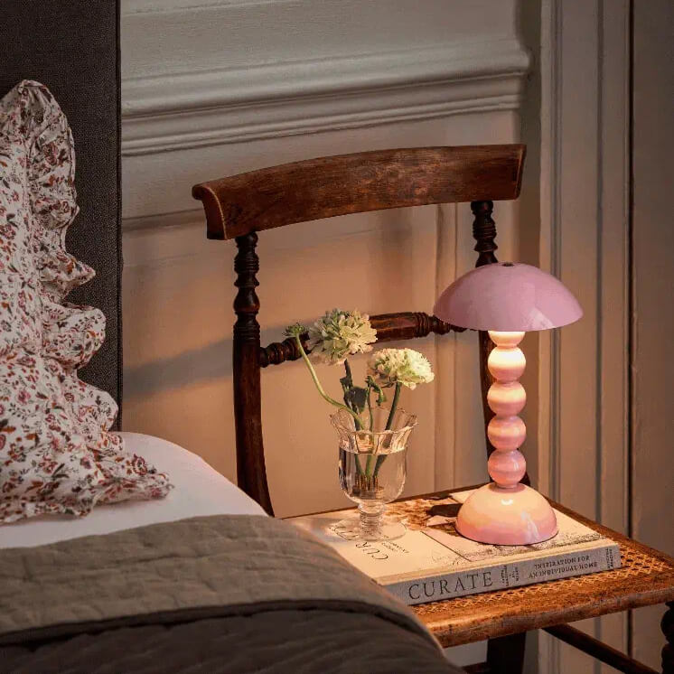 Pink Lacquer Rechargable Lamp