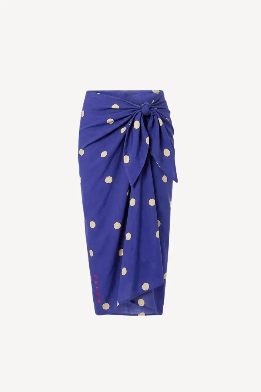 Navy Spot Sarong