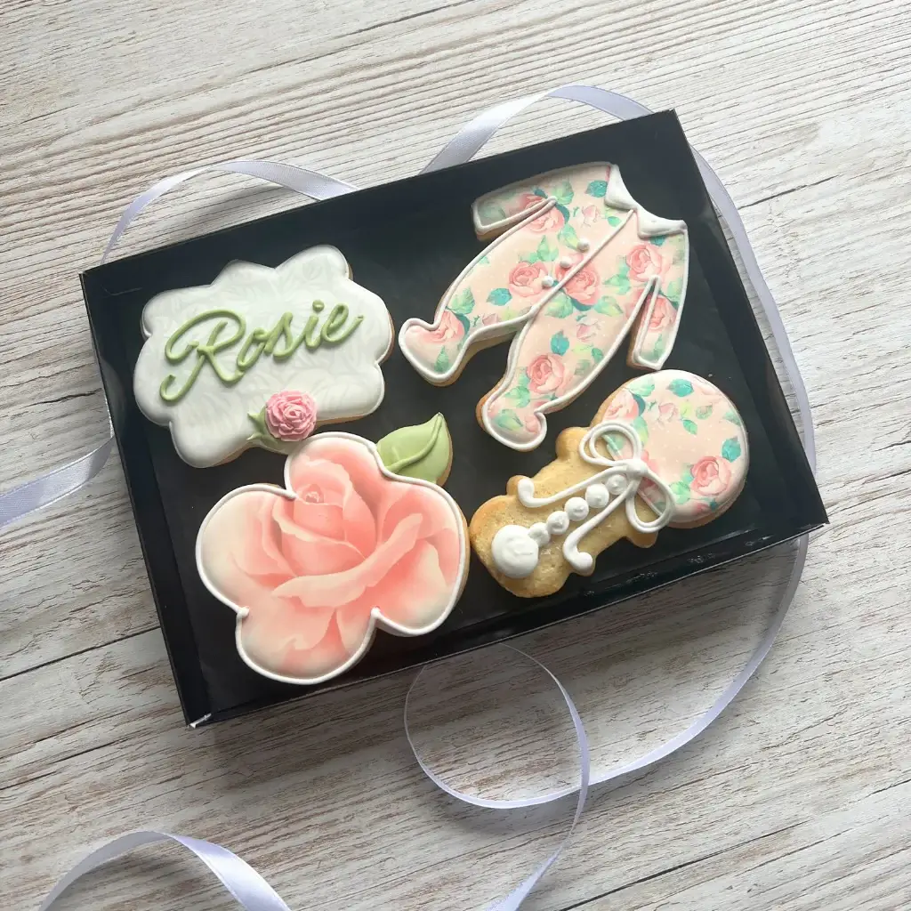 New Baby Girl Biscuits