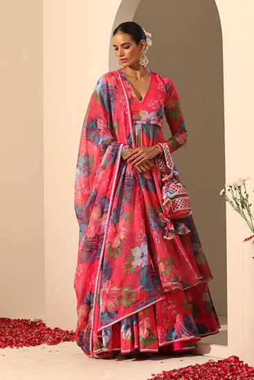 Gul Qudrat Lehenga Set