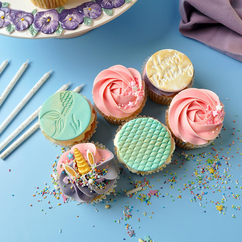 Happy Birthday Girl Cupcake Selection