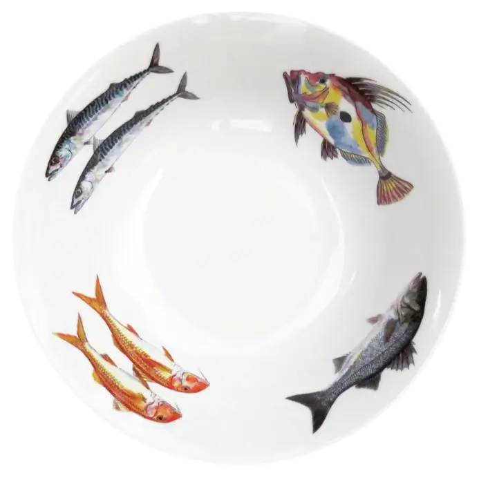Sea Fish Serving Bowl
