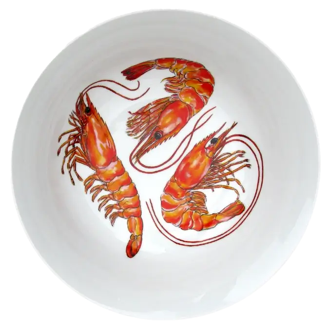 Shrimp & Prawn Serving Bowl
