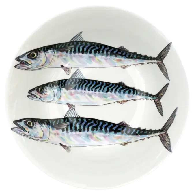 Mackerel Serving Bowl
