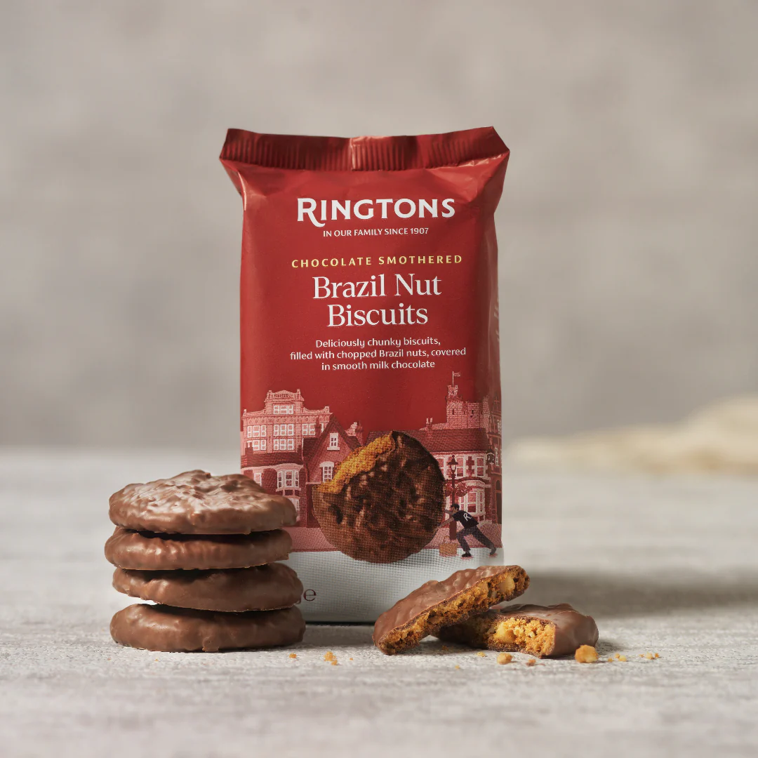 Milk Chocolate Brazil Nut Biscuits