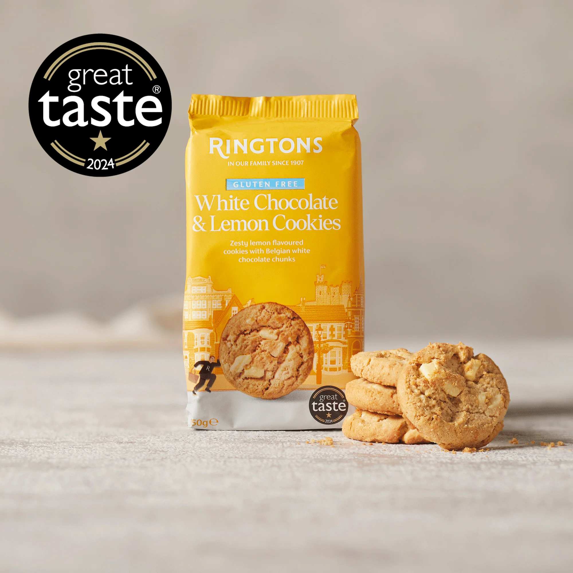 White Chocolate and Lemon Cookies