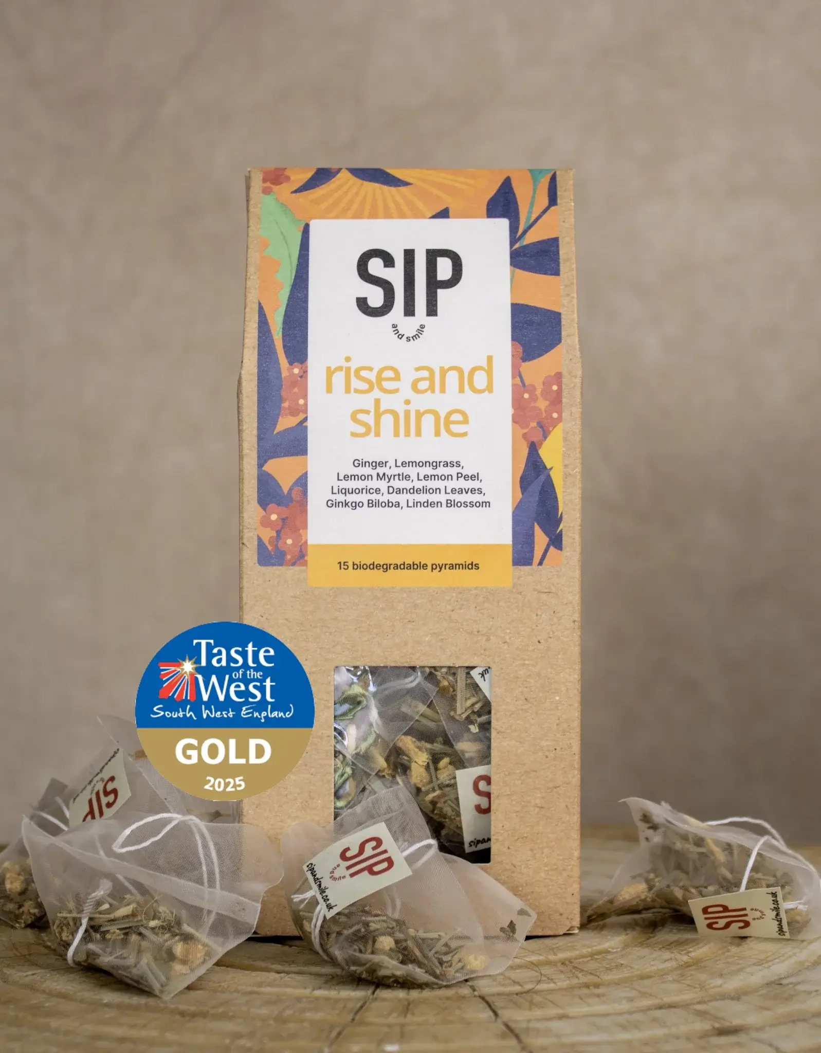 Rise and Shine Ginger & Lemongrass Tea
