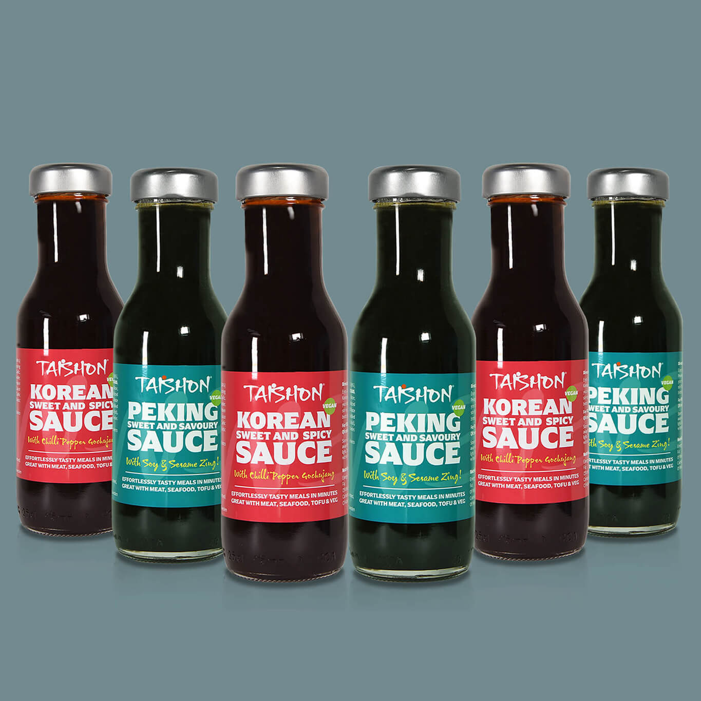 Peking & Korean Sauces Six Case