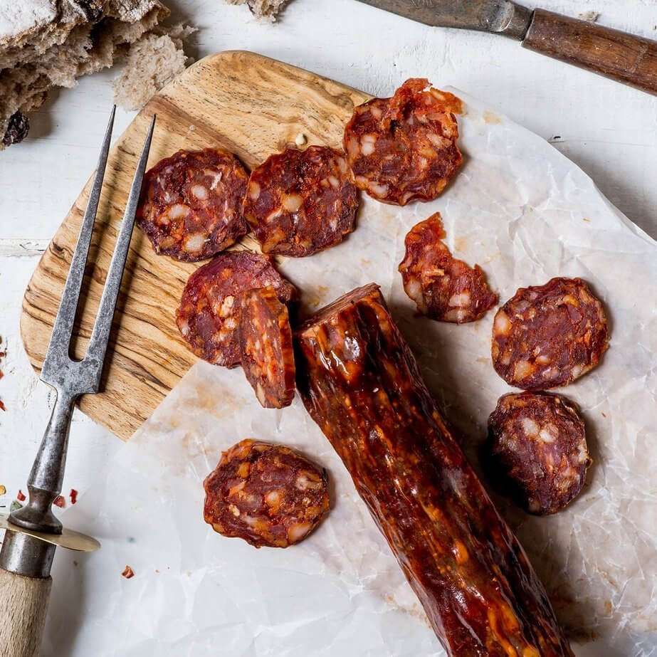 Sliced Dorset Chorizo Picante