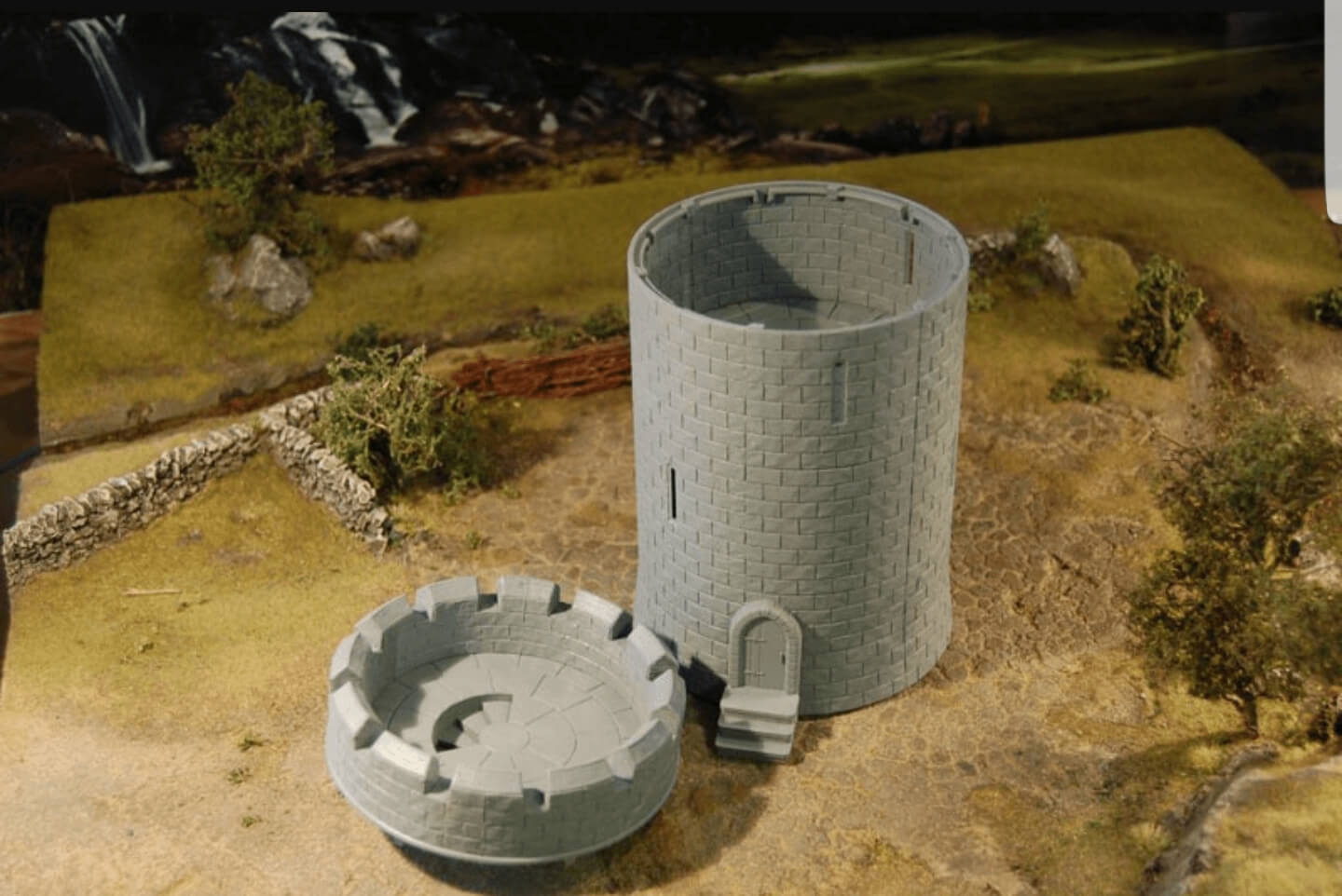 Round Castle Tower