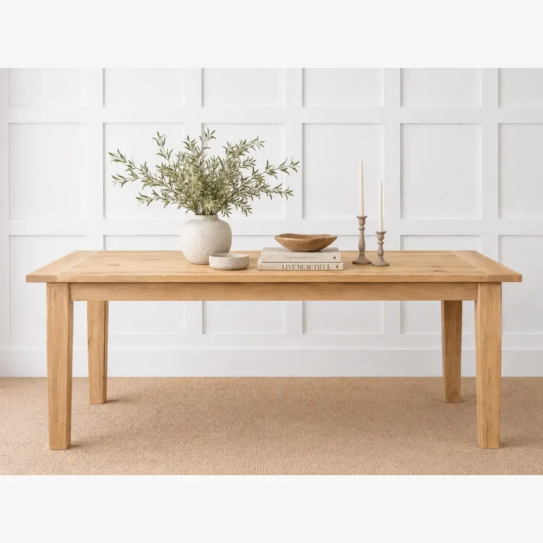 Winchester Oak Dining Table