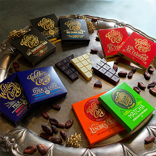 Dark, Milk & White Chocolate Tasting Box